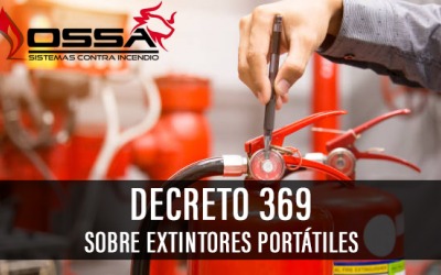 Decreto 369 extintores